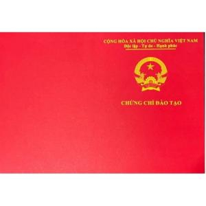 Chứng chỉ hoạt động