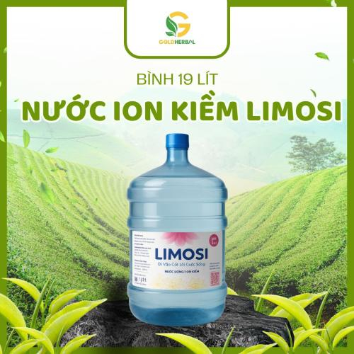 Nước Uống Ion Kiềm Limosi Bình 19 Lít