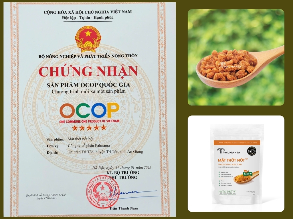 Certified Excellence – OCOP 5-Stars National Recognition