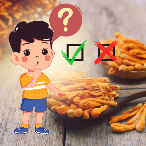 Trẻ Em Có Sử Dụng Đông Trùng Hạ Thảo Được Hay Không?