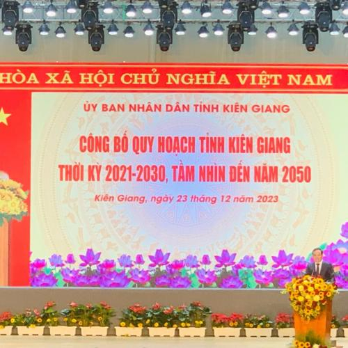 Kiên Giang Thực Hiện Quy Hoạch Cần Tuân Thủ, Linh Hoạt Và Đồng Bộ