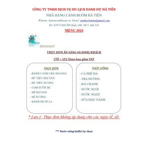 Nhà Hàng Cánh Buồm Hà Tiên