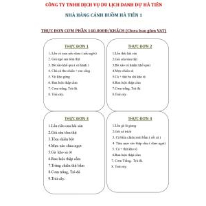 Nhà Hàng Cánh Buồm Hà Tiên