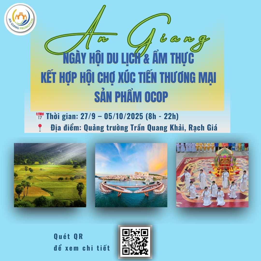 Kênh số Ngày Hội Du Lịch – Ẩm Thực – Thương Mại An Giang 2025