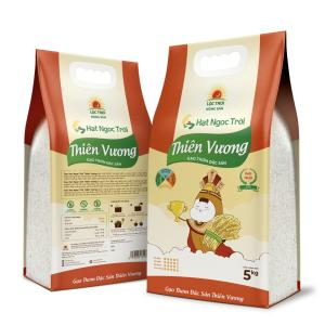 Gạo Hạt Ngọc Trời Thiên Vương 5 Kg - Gạo Thơm Đặc Sản